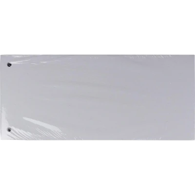 Afbeelding van Pergamy scheidingsstroken 105 x 240 mm wit (100 stuks)