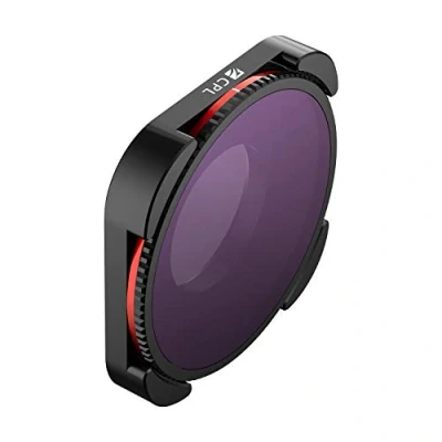 Afbeelding van Freewell Polarisator CPL camera filter lens compatibel met Hero11, Hero10, Hero9, zwart