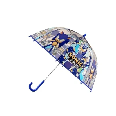 Afbeelding van Sonic the Hedgehog manual transparant bubble Paraplu umbrella 48cm
