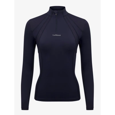 Image de LeMieux Chemise Mia Mesh Base Layer Marin EU 44