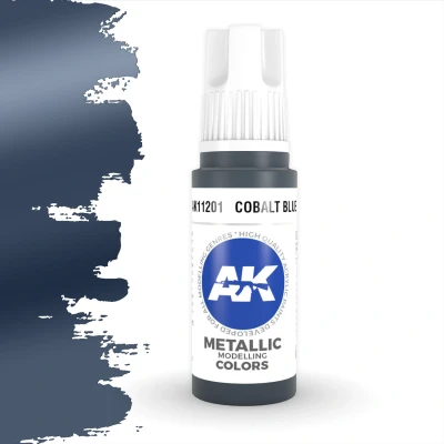Afbeelding van Cobalt Blue Metallic Modelling Colors 17ml AK11201
