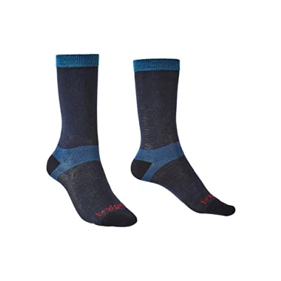 Afbeelding van Bridgedale Dames Wandelsokken Liner Coolmax 2 pack Navy 35 37