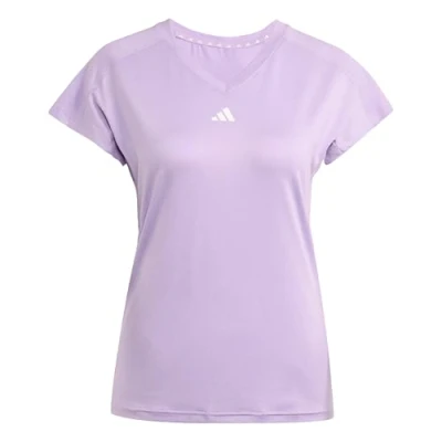 Afbeelding van adidas AEROREADY Train Essentials Minimal Branding V hals T shirt voor dames