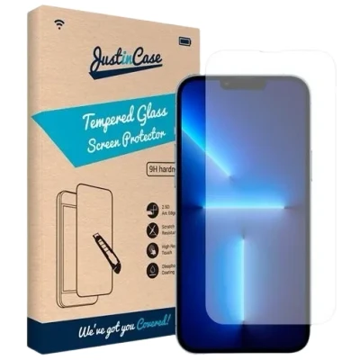 Afbeelding van Just in Case Gehard Glas Clear Screenprotector Apple iPhone 13 Pro Max