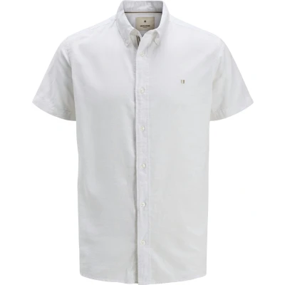 Afbeelding van Jack &amp; Jones Premium Jprblusummer Overhemd, Heren, Maat: XS, Bright white