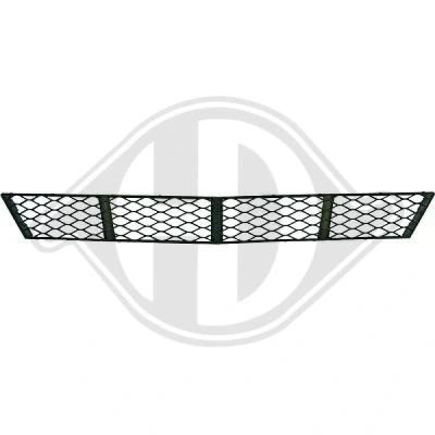 Afbeelding van DIEDERICHS 1615145 Bumper Grill Midden MERCEDES BENZ: E Class Saloon, T modell