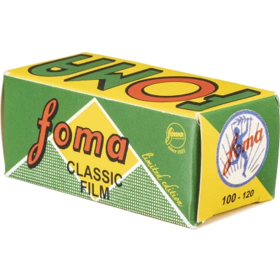 Afbeelding van Foma Fomapan 100 120 Medium Format Film Retro Edition