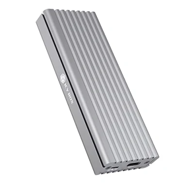 Afbeelding van ICY BOX SSD M.2 NVMe USB 3.1 behuizing (Gen2, 10 GB/s) koelsysteem, C, PCIe M Key, aluminium, zilver