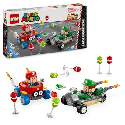 Image de LEGO® Super Mario 72034 Kart™ Bébé contre Luigi