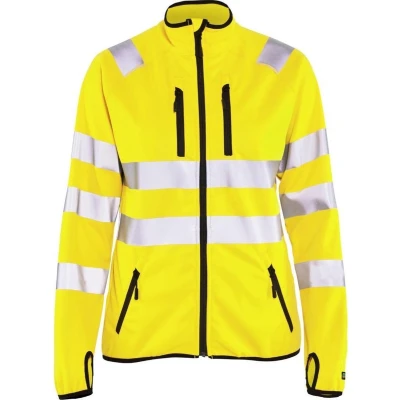 Afbeelding van Blåkläder 4926 2512 Dames Softshell jack High Vis Geel maat XXL