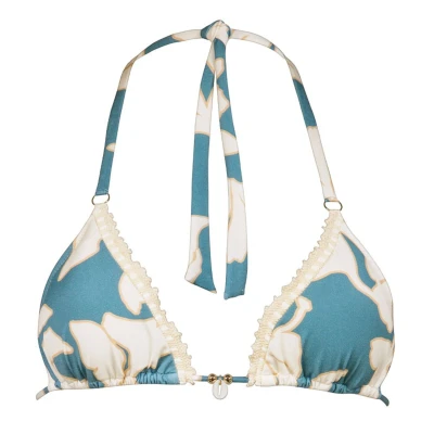 Afbeelding van Watercult Floral Abstract Triangel Bikini Top maat 38 Meerkleurig