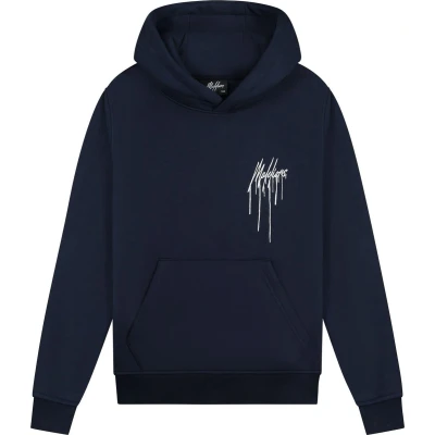 Afbeelding van Malelions Junior Hoodie Painter Blauw/dessin 140