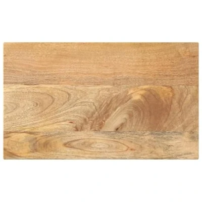 Afbeelding van vidaXL Tafelblad rechthoekig 50x40x2,5 cm massief mangohout