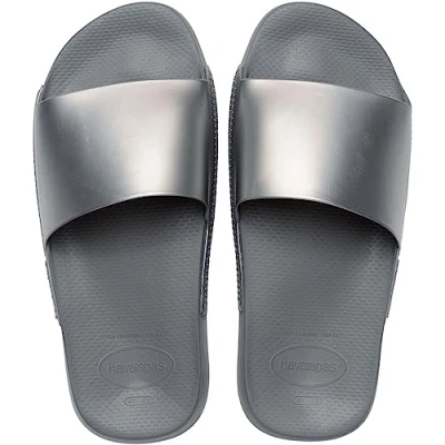 Afbeelding van Havaianas Slide Classic Unisex Muiltjes, Maat: 41 42, Grey Natuurrubber