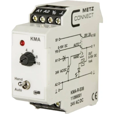 Afbeelding van Metz Connect 11066001 Analoge interventiemodule 24, 24 V/AC, V/DC (max) 1 stuk(s)