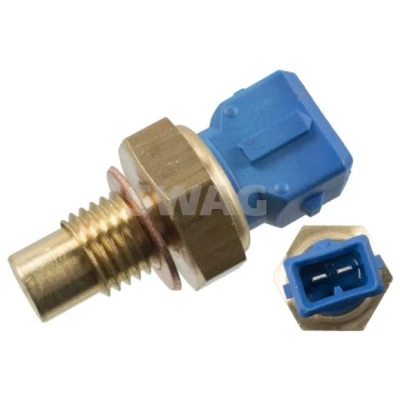 Afbeelding van SWAG 40 91 7697 Koelmiddeltemperatuursensor Blauw Met afdichtring OPEL: Astra F CC, Calibra A, Saloon