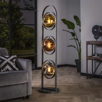 Afbeelding van Hoyz Vloerlamp Stellar 3 Lampen Oud zilver