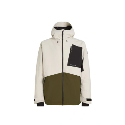 Afbeelding van O&#039;Neill Hammer block Snowboardjas, Heren, Maat: XL, Atmosphere colour