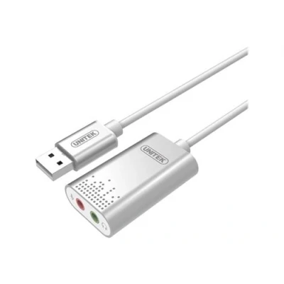 Image de Unitek Y 247A Carte son 16 bits 48 kHz stéreo USB 2.0