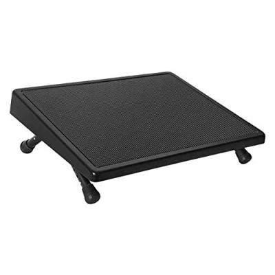 Image de WEDO repose pied informatique,hauteur réglable,noir RAL 9005