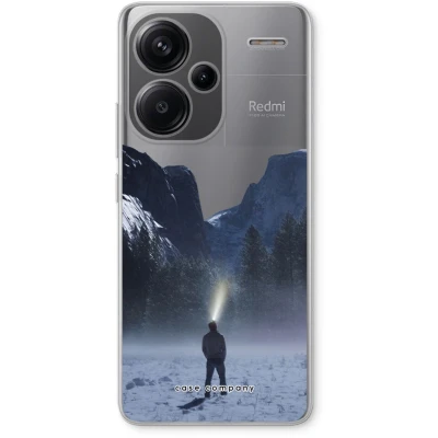 Afbeelding van Case Company® hoesje geschikt voor Xiaomi Redmi Note 13 Pro plus Wanderlust Soft Cover Telefoonhoesje Bescherming aan alle Kanten en Schermrand
