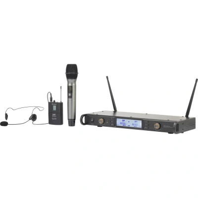 Afbeelding van AKG WMS40Mini Vocal Set ISM3 Draadloze microfoonset Zendmethode: Radiografisch