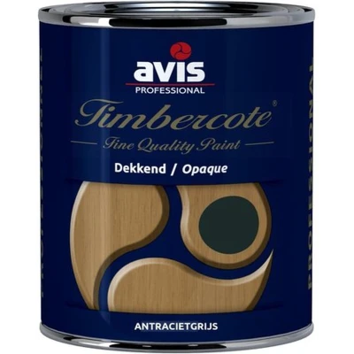 Afbeelding van Avis Timbercote Dekkend Antraciet Schakelverf &amp; Systeemverf