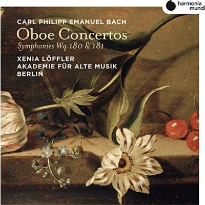 Afbeelding van Xenia Loffler Akademie Für Alte Musik C.P.E. Bach Oboe Concertos (CD)