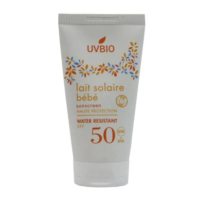 Afbeelding van UVBIO Sunscreen BABY SPF50 BIO (Water resistant) 50ML