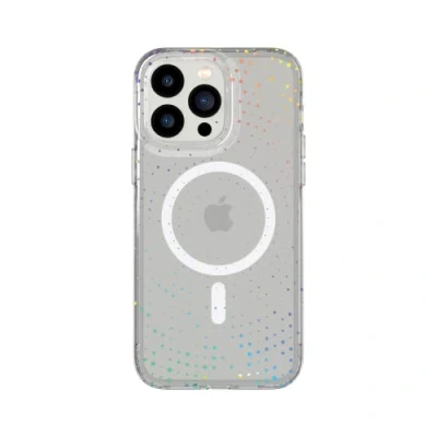 Afbeelding van tech21 iPhone 14 Pro Max Evo Sparkle Compatibel met MagSafe Glinsterende en krasbestendige telefoonhoes 3,6 m multi valbescherming