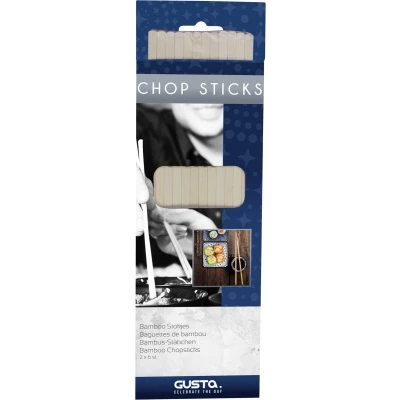 Afbeelding van Bamboe sushi stokjes set 6 stuks