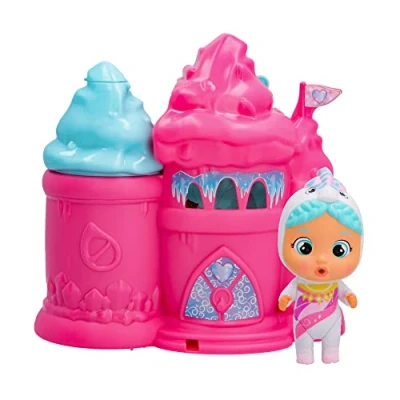 Afbeelding van CRY BABIES MAGIC TEARS Icy World Elodie glazen kasteel Prinses speelset met 9 accessoires speelgoed voor jongens en meisjes vanaf 3 jaar