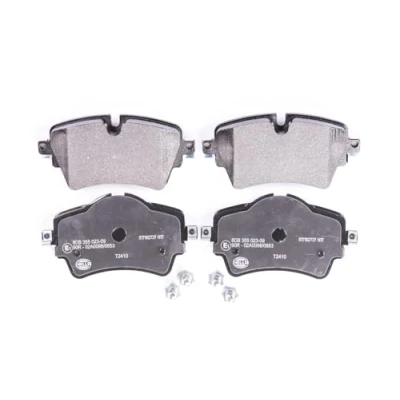 Afbeelding van HELLA 8DB 355 023 091 Remblokkenset Geschikt voor slijtage waarschuwingscontact Met remzadelschroef MINI: Hatchback, Clubman, Countryman
