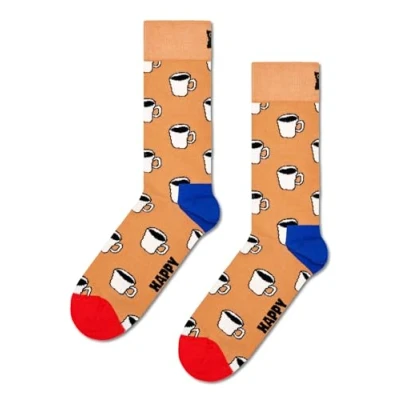 Afbeelding van Happy Socks sokken my cup of tea oranje 41 46
