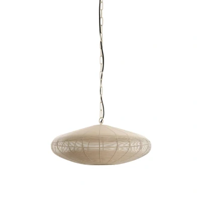 Afbeelding van Bahoto hanglamp Ø51x20 cm mat crème