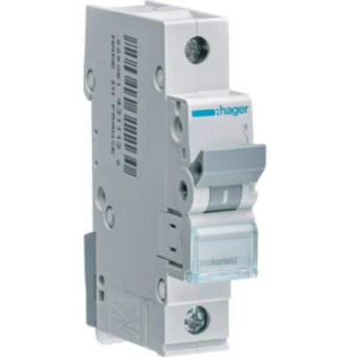 Afbeelding van Hager MCN116 Zekeringautomaat 1 polig 16 A