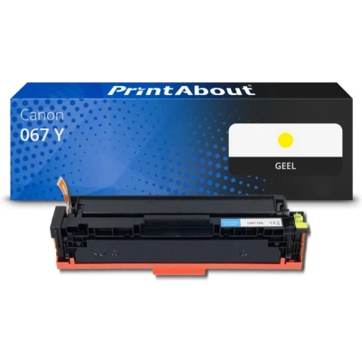 Afbeelding van Huismerk Canon 067 Y Toner Geel
