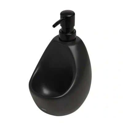 Afbeelding van Umbra Joey 330750 040 Zeeppomp &amp; schrobhouder 20 x 11 13 cm Zwart