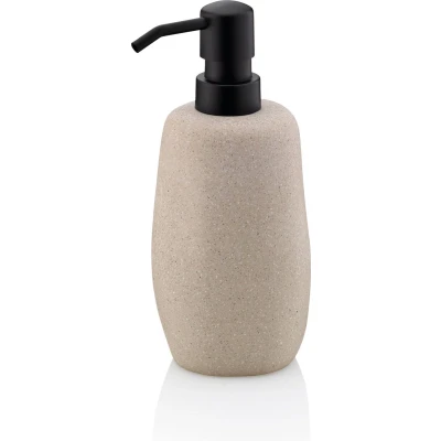 Afbeelding van Zeepdispenser, Cement, Beige Kela Roda