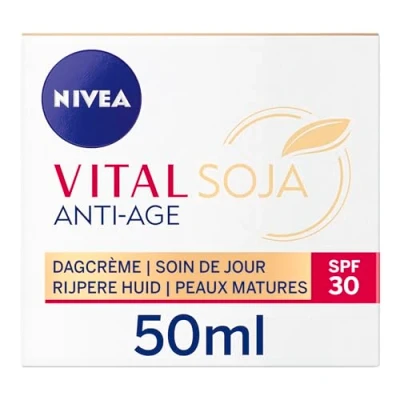 Afbeelding van 3x Nivea Vital Soja Dagcrème Anti Age SPF 15 50 ml