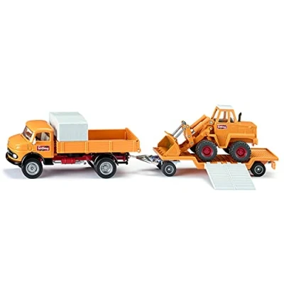 Afbeelding van SIKU Mercedes Benz 710 met Kramer 411 shovel Bölling 4117