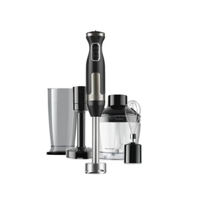 Afbeelding van Black &amp; Decker BXHBA1500E blender + staafmixer 1500 W Zwart Roestvrijstaal RVS