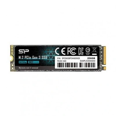 Image de SILICON POWER P34A60 SSD 1 To interne M.2 2280 PCIe 3.0 x4 (NVMe)