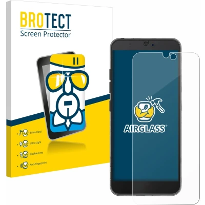 Afbeelding van BROTECT Screenprotector voor Fairphone 3 Folie Beschermfolie Beschermglas transparant