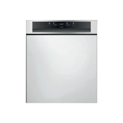Image de Whirlpool WB 6020 PX Lave vaisselle encastrable avec panneau de commande visible Inox/metal