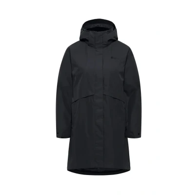 Afbeelding van Jack Wolfskin Baylight 3IN1 Parka, Dames, Maat: Large, Black