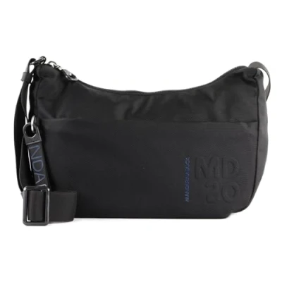 Afbeelding van MANDARINA DUCK Schoudertas MD20 Hobo Bag Black Zwart