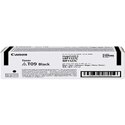 Afbeelding van Canon TONER T09 BK tonercartridge 1 stuk(s) Origineel Zwart
