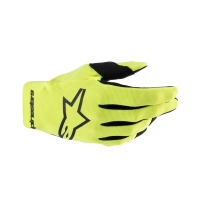 Afbeelding van Alpinestars 2025 Radar Jeugd Crosshandschoenen Fluor Geel / Zwart maat S