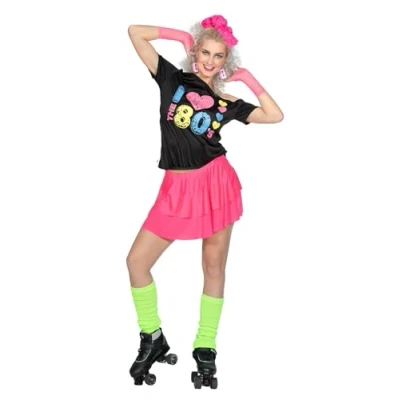 Afbeelding van Shirt I love the 80&#039;s zwart Sandra Maat L/XL